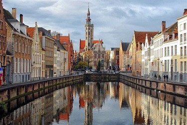Grachten in Brugge